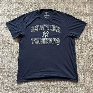 47 New York Yankees Navy Crewneck Graphic Tee